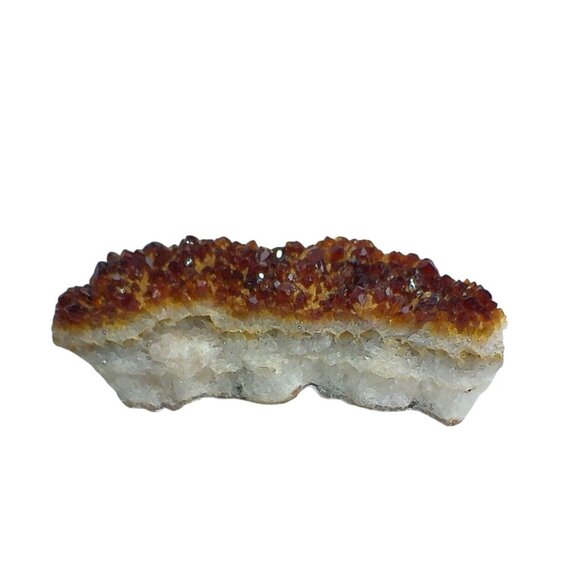 Brazilian Citrine Druzy Crystal In Matrix - Picture 4 of 6